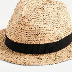 J Crew Packable straw hat